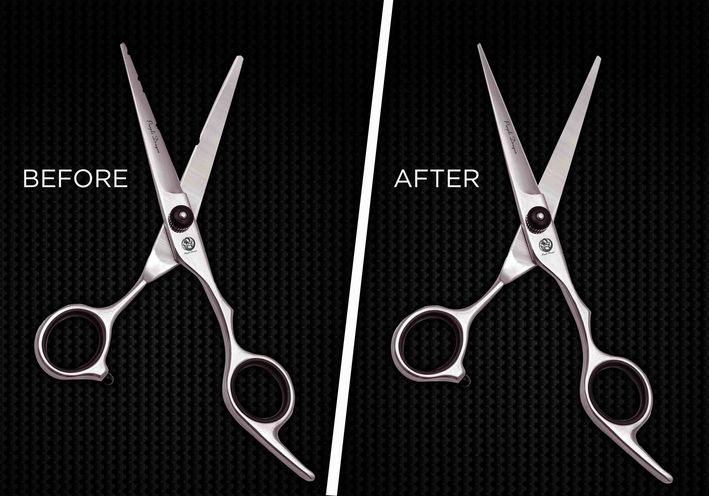 hairdresser scissor repair